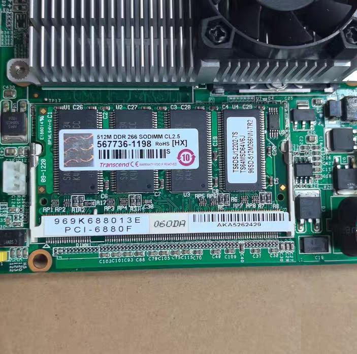 PCI-6880F VGA LCD LVDS USB2 0 512M DDR266 4G CF