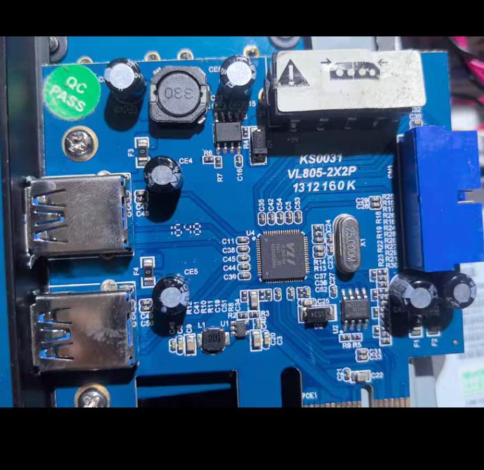PCI-E USB3 0 KS0031 VL805-2X2P PCB USB3 0