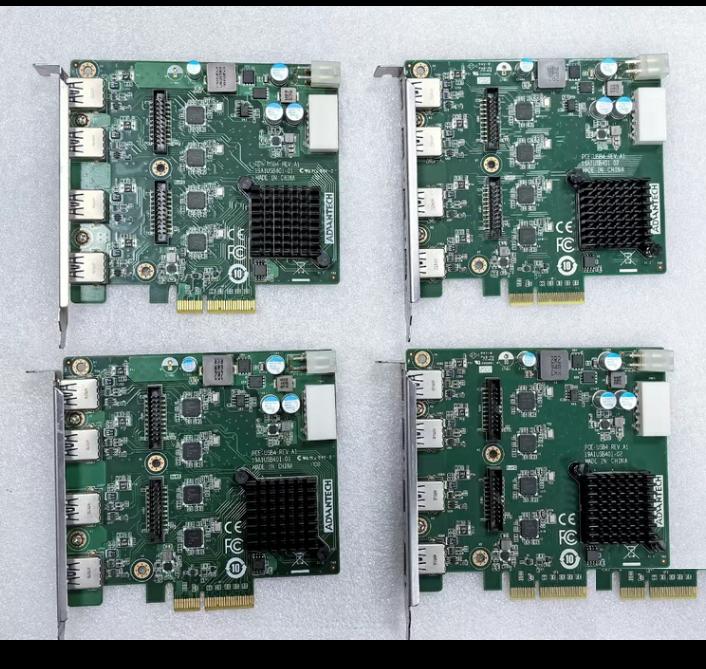 PCIE X4 USB 3 0 4 PCE-USB4 REV A1 9 9