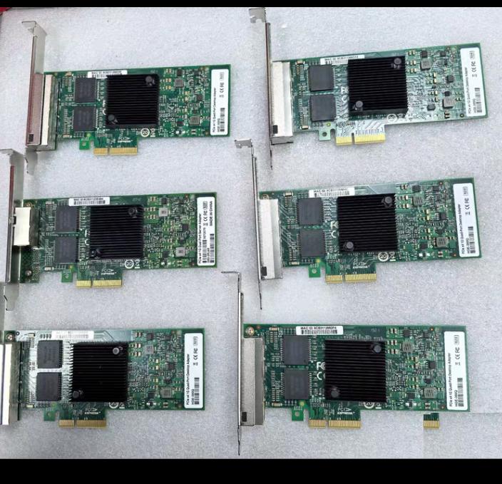 PCIe x4 1G Quad-Port Desktop Adapter HGE-350Q MR-MACOM RL948LF1 MR-MACOM 9412-45 4 RJ45