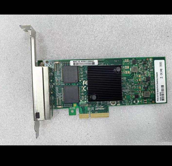 PCIe x4 1G Quad-Port Desktop Adapter HGE-350Q MR-MACOM RL948LF1 MR-MACOM 9412-45 4 RJ45