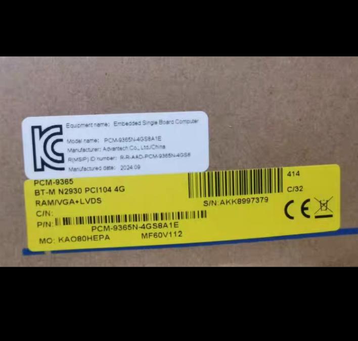 PCM-9365N-4GS8A1E BT-M N2930 PCI104 4G VGA LVDS 2024 9