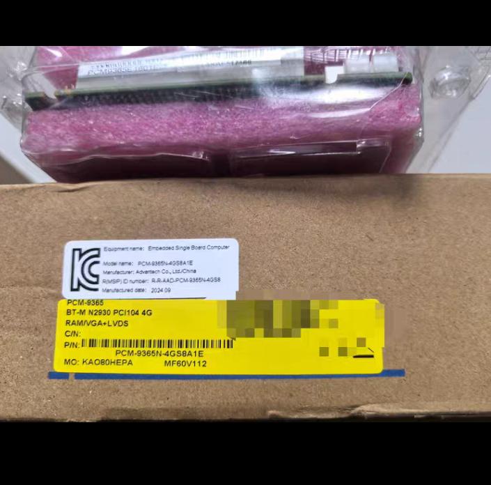 PCM-9365N-4GS8A1E BT-M N2930 4G VGA LVDS 2024 9