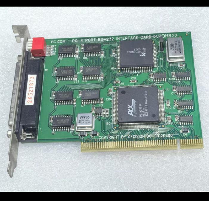 PC COM PCI 4 PORT RS-232 INT ERFACE CARD