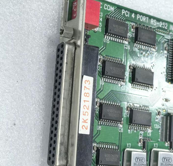 PC COM PCI 4 PORT RS-232 INT ERFACE CARD