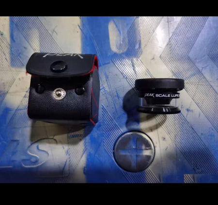 PEAK SCALE LUPE 20X 0 1mm 1