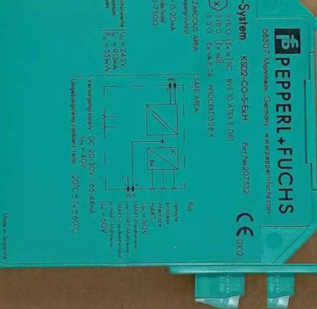 PEPPERL FUCHS KSD2-CO-S-EX H 207552