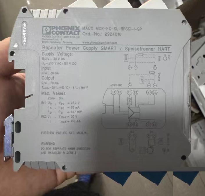 PHOENIX CONTACT MACX MCR-EX-SL-RPSS-I-SP 2924016