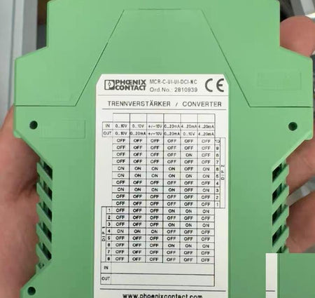 PHOENIX CONTACT MCR-C-UI-UI-DCI-NC 0-10V 4-20mA 18-30VDC -25 65