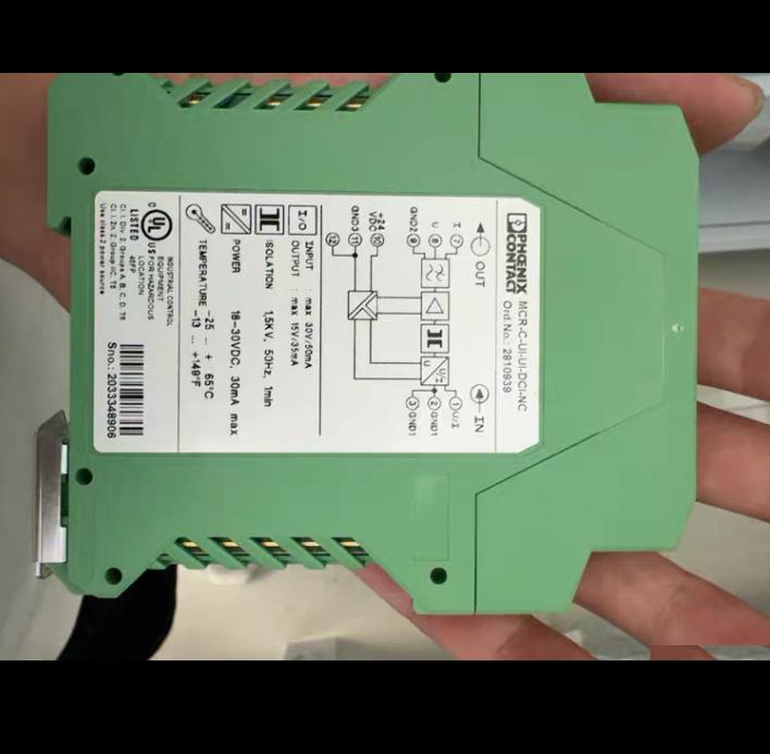 PHOENIX CONTACT MCR-C-UI-UI-DCI-NC 0-10V 4-20mA 18-30VDC -25 65
