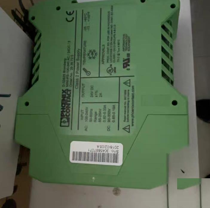 PHOENIX CONTACT MINI-PS-100-240AC 24DC 2 2938730 24V 2A 100-240V