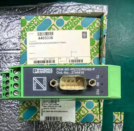 PHOENIX CONTACT PSM-ME-RS232 RS485-P 2744416 RS232 RS485 24VAC DC -40℃ 70℃