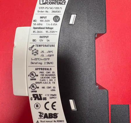PHOENIX CONTACT STEP-PS 1AC 12DC 5 AC100-240V DC12V 5A