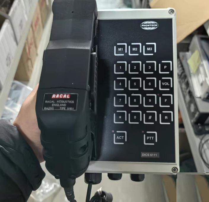 PHONTECH DICS 6111 RACAL RA250 TYPE 9161 PTT VOL ACT