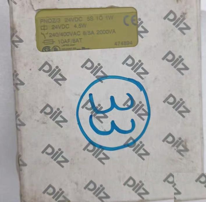 PILZ PNOZ 3 24VDC 5S 1O 1W 474894 1700 G9-2