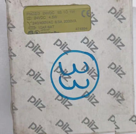 PILZ PNOZ 3 24VDC 5S 1O 1W 474894 1700 G9-2