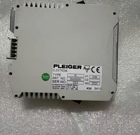 PLEIGER BI 9341100200 LCD 24VDC