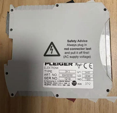 PLEIGER CM3 9341100100