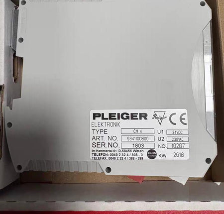 PLEIGER CM4 9341100800 24VDC