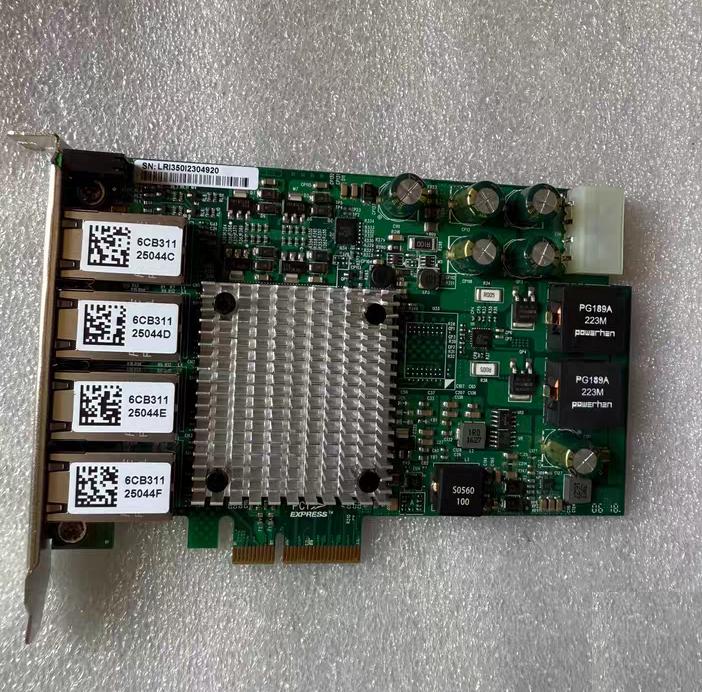 POE PCIE 4 PoE I350-T4