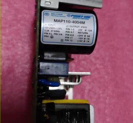 POWER-ONE MAP110-4004M                            100-250V    5V 12A 24V 3A 15V 1A