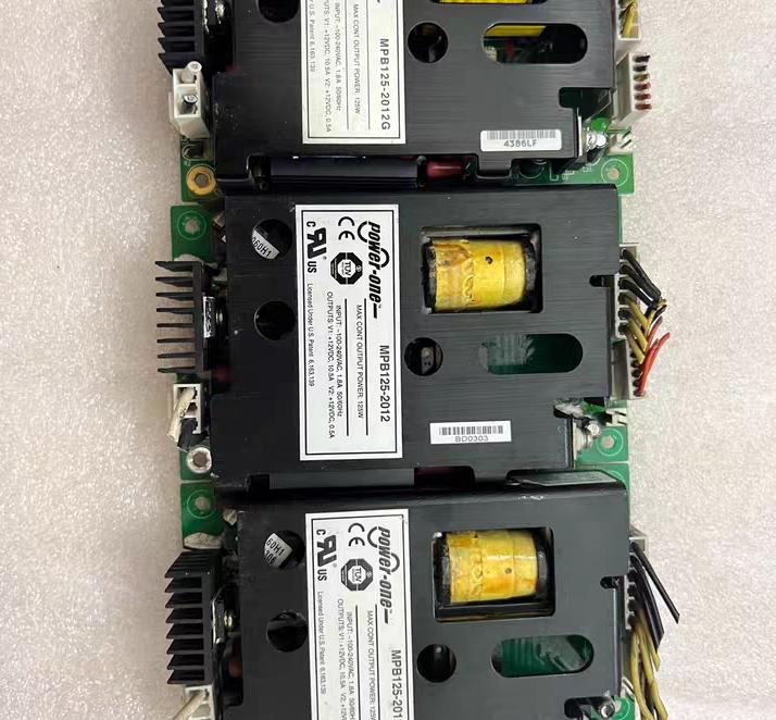 POWER-ONE MPB125-2012G   MPB125-2012        V1 12VDC 10 5A V2 12VDC 0 5A