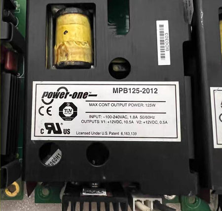 POWER-ONE MPB125-2012G   MPB125-2012        V1 12VDC 10 5A V2 12VDC 0 5A