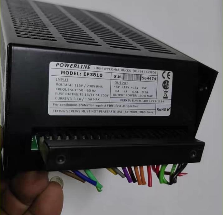 POWERLINE EP3810           115V 230V   5V 12V 15V     100W
