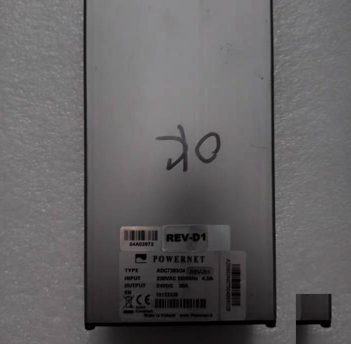 POWERNET ADC7283 24 24V 30A 230VAC REV-D1