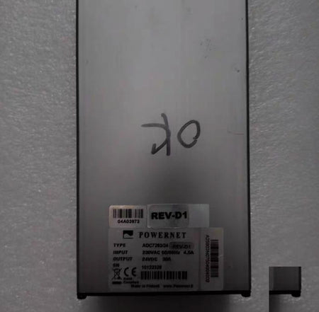 POWERNET ADC7283 24 24V 30A 230VAC REV-D1
