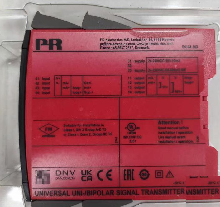 PR electronics 4104 24-230VAC