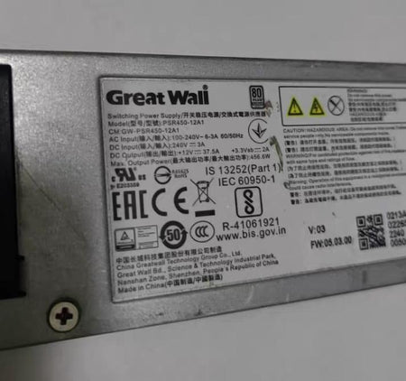PSR450-12A1                     100-240V    12V     456 6W