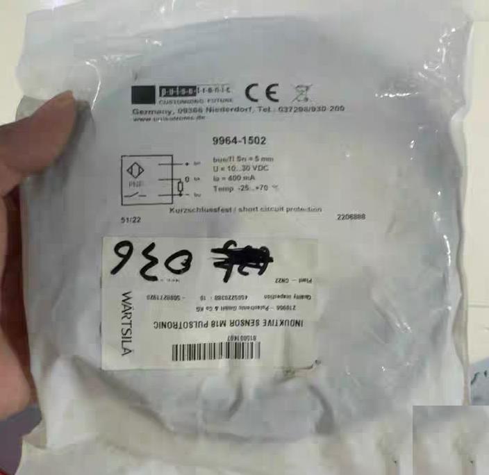PULSOTRONIC 9964-1502 PNP 10-30V DC 400mA -25℃ 70℃ 5mm