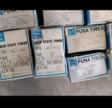 PUNA AH2-Y 60S 220V 15 AH2-Y 30M 1 AH2-Y 6S 2 AH2-Y 30S 1 AH2-Y2 6S 1 AH3-3 30M 1 AH3-3 3S 1 220V 22 35