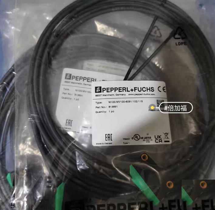 P F M100 MV100-8091 102 115 813891 14 10-30V DC 10-60mm Class 2