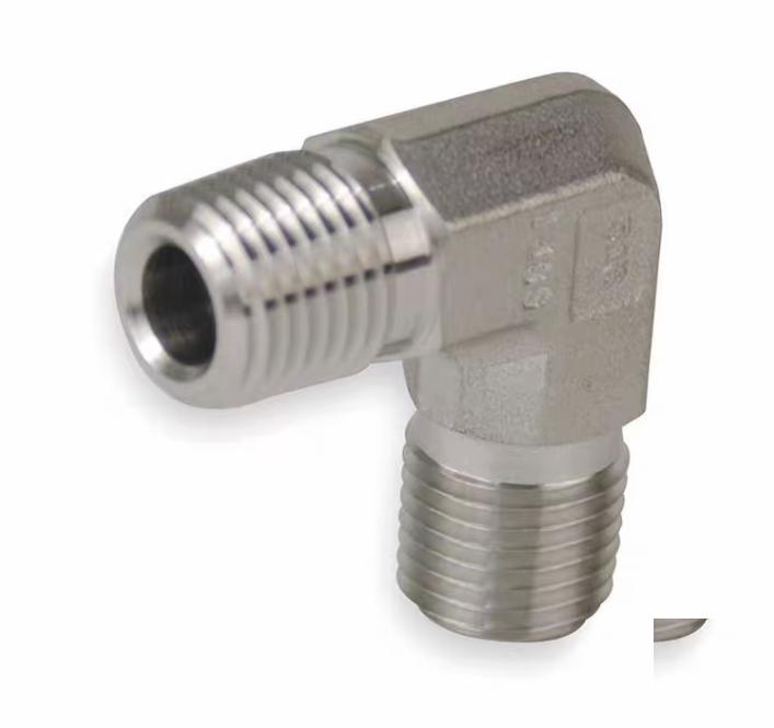Parker 2-2 ME-SS Male Elbow Fittings 1 8 in NPT to 1 8 in NPT Male