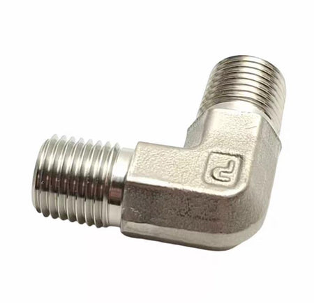 Parker 2-2 ME-SS Male Elbow Fittings 1 8 in NPT to 1 8 in NPT Male