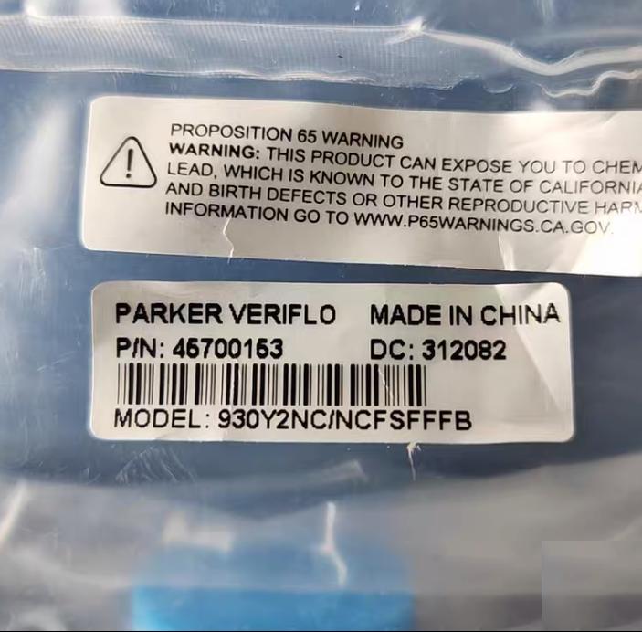Parker 45700163 930Y2NC NCFSFFFB 1 Ultra-High Purity UHP Low Flow Pressure Diaphragm Valve Manifold 930Y Series 1 4 Face Seal Female