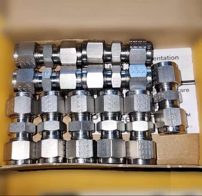 Parker 6SC6-316 3 8 130 316 Stainless Steel 3 8 Union Tube Fittings A-LOK® Series