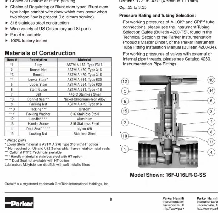 Parker 8PSW-U16LR-T-SS 1 2 Pipe Socket Weld