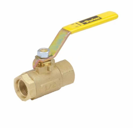 Parker Hannifin V500P-4 Brass Industrial Ball Valve PTFE Seal 600 psi 1 4 Female Thread x 1 4 Female Thread Apollo 70-101-01A
