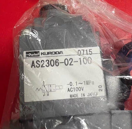 Parker Kuroda AS2306-02-100 AC100V -0 1 1MPa