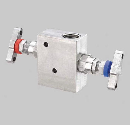 Parker LS2V 4 PARKER HLS2V MANIFOLD VALVEdesigned for general gaseous and fluid applications featuring 6 000 PSI max pressure 316 stainless steel construction and 1 2 1 4 FNPT port sizes Suitable for temperatures ranging from 54 260 C