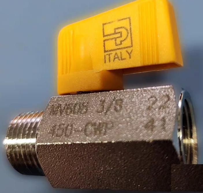 Parker MV608-6 Mini Ball Valve 3 8 NPT Male Female Chrome Plated Brass item Mini Ball ValveType Parker Ball ValvesMaterial Chrome Plated BrassSize 3 8 NPT Male X 3 8 NPT FemaleMax Pressure 450 PSISeals PTFE Viton