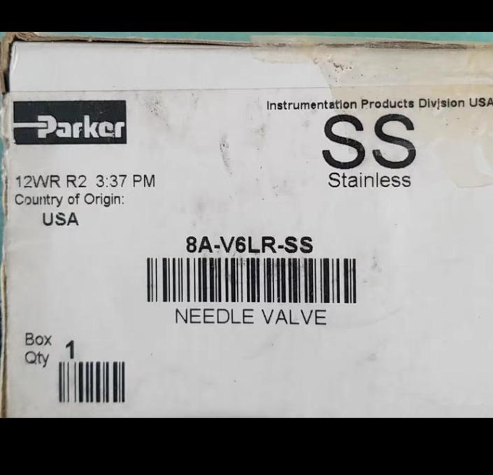 Parker Needle valve 8A-V6LR-SS 2 750RMB Parker Needle valve 8A-V6LN-SS 7 100