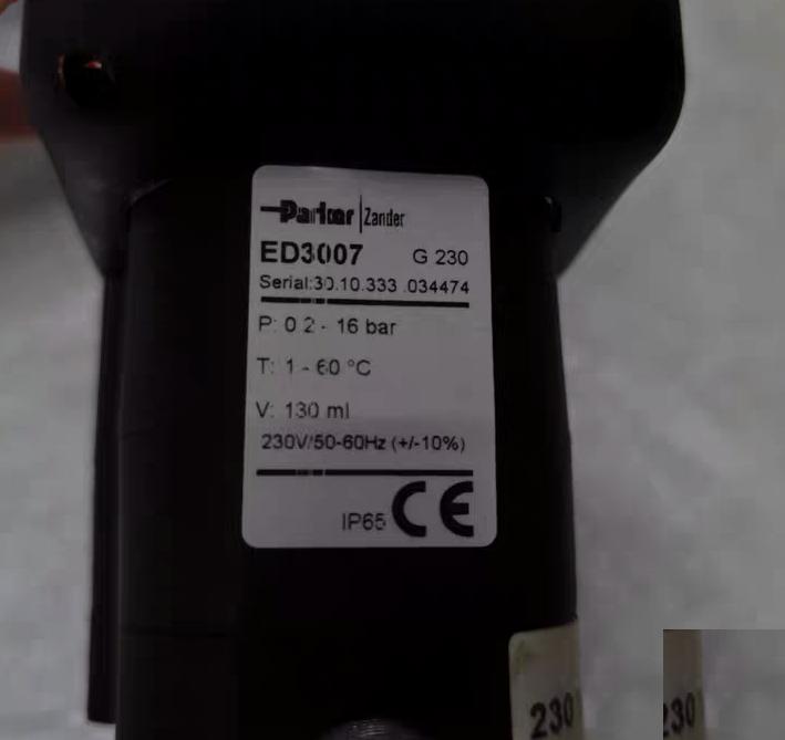 Parlar Zander ED3007 230V 0 2-16bar 130ml IP65