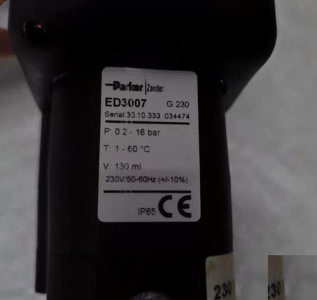 Parlar Zander ED3007 230V 0 2-16bar 130ml IP65