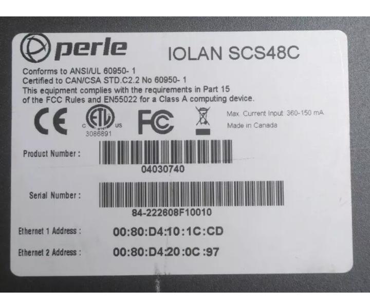 RS-232 04030740 SCS48C