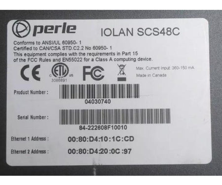 RS-232 04030740 SCS48C