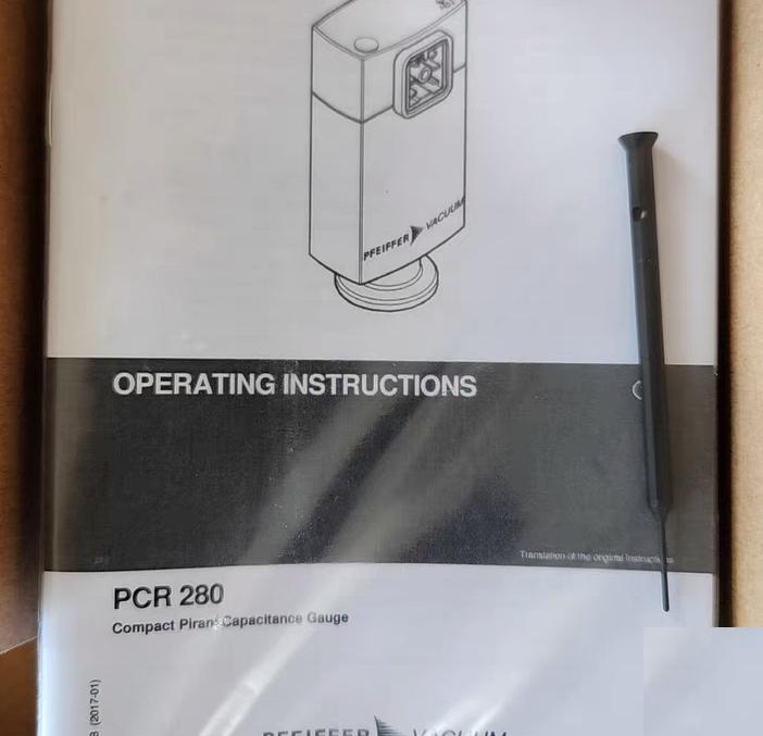 Pfeiffer PCR280 PTR26855 KF16 5800 Pfeiffer PCR 280 Compact Pirani Capacitance Combo Gauge 10-4 Torr KF16 NW16 PN PTR26855 Replaces The Discontinued PCR 260 PN PTR26850 6 KF16 CF16 2024 2025